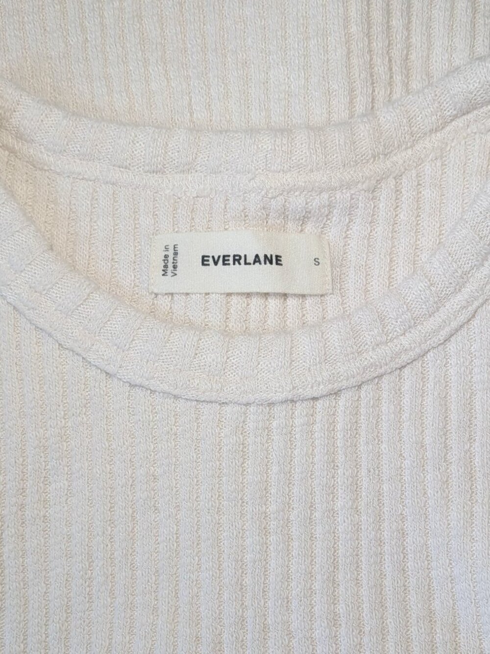 Everlane Cozy Rib Tee - Picture 3 of 4
